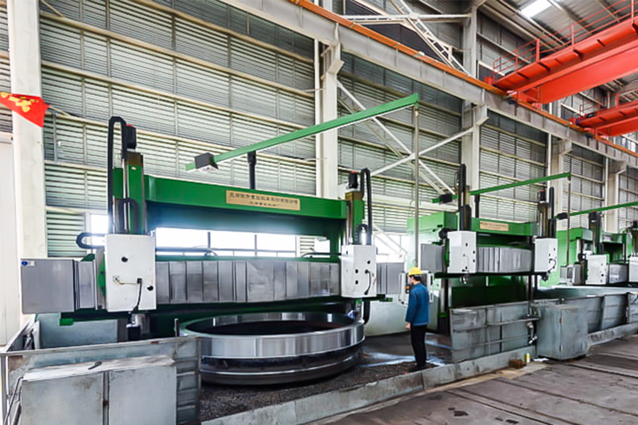 CNC vertikalni tokarski stroj s dva stupa